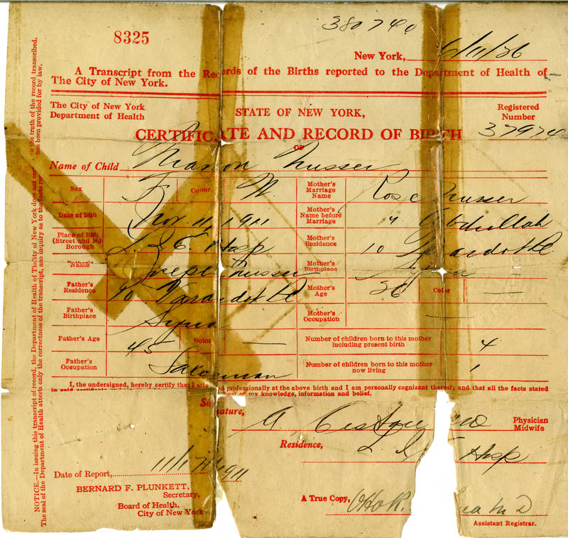 Marion birth cert marion birth cert