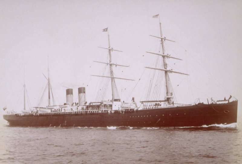 The White Star Line's SS Britannic, which carried thousands of Lebanese migrants from Liverpool to New York The White Star Line's SS Britannic, which carried thousands of Lebanese migrants from Liverpool to New York