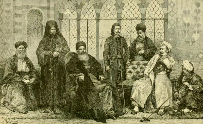 Syrian Gentlemen of Various Sects