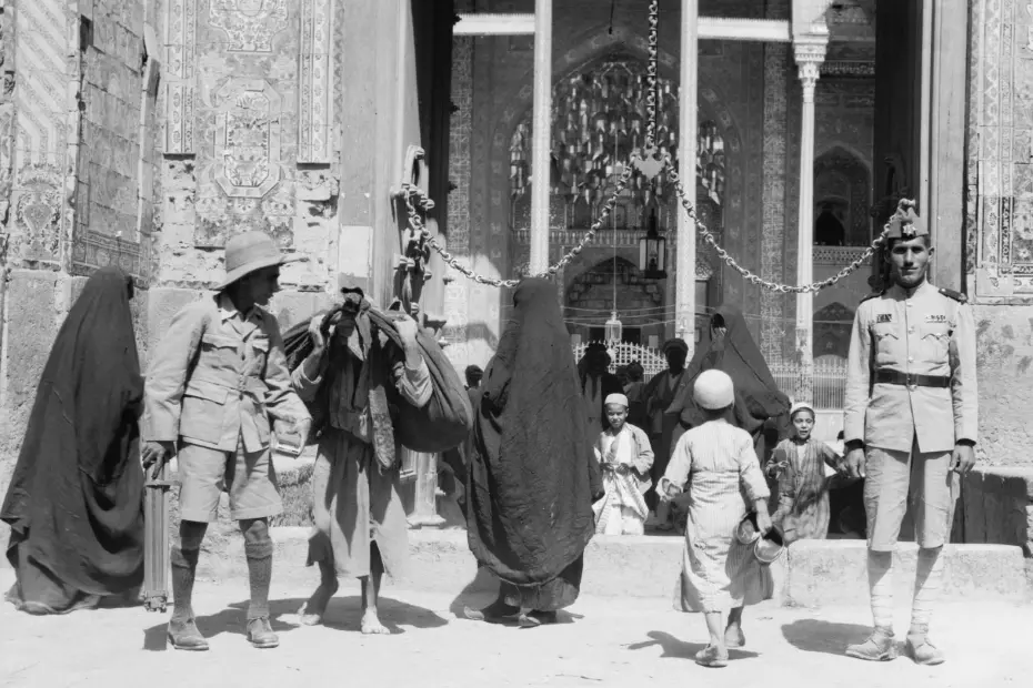 Entrance to Najaf Mosque
